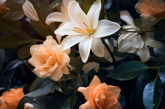 Musk White Fragrance Lilly and rose