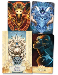 various cards from the Seeker Oracle