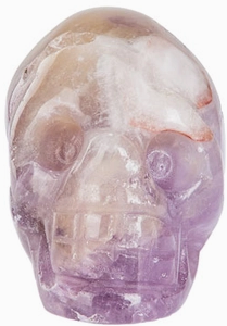 Stone Skull Amethyst