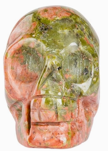 Stone Skull Unakite
