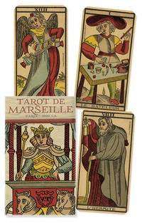 various cards from the Tarot de Marseille: Paris 1890