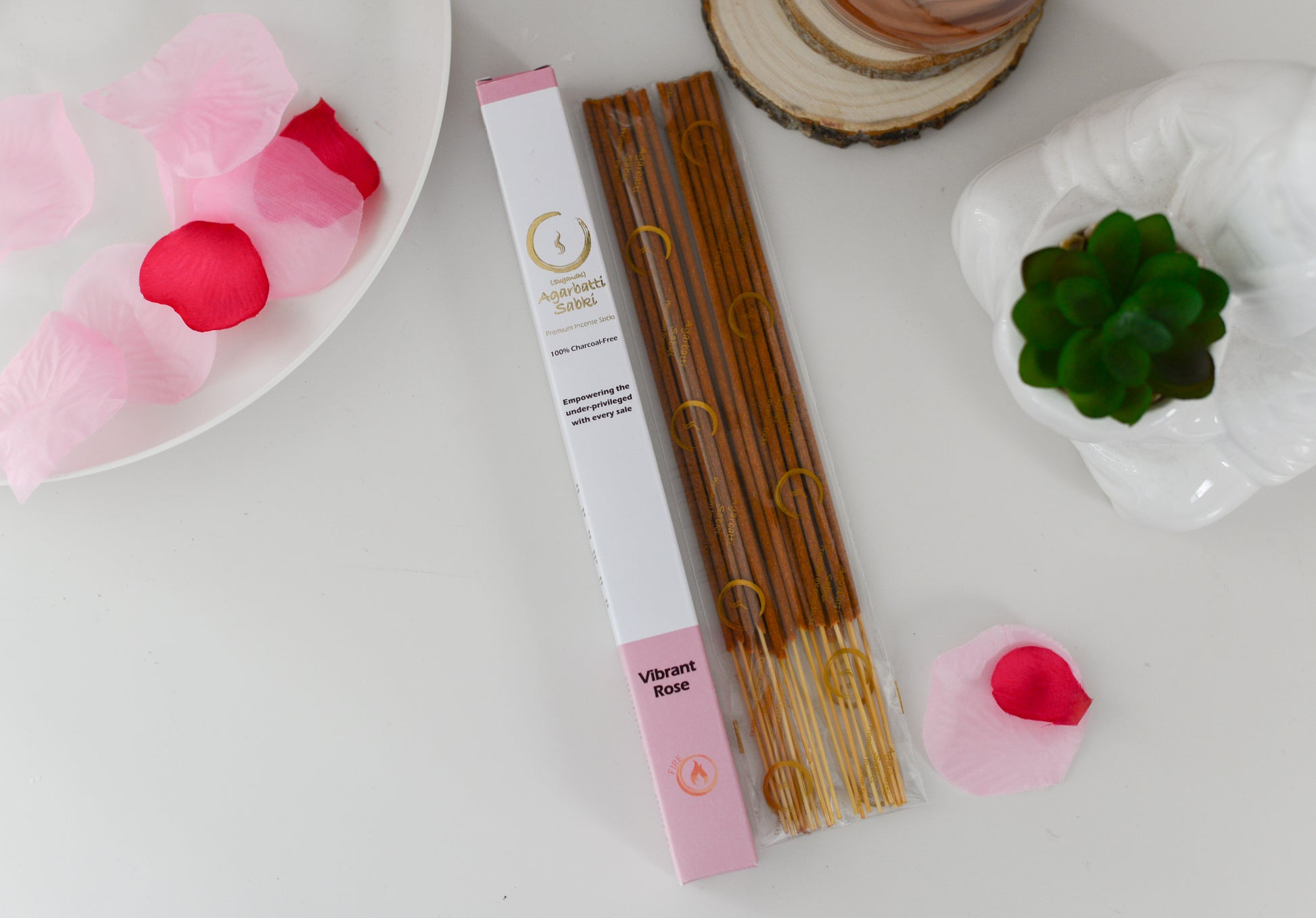 Image of six boxes of the Element series incense sticks