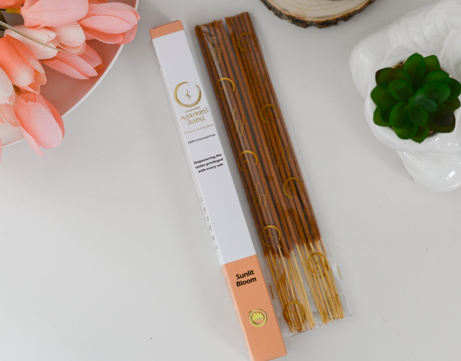 Image of six boxes of the Element series incense sticks