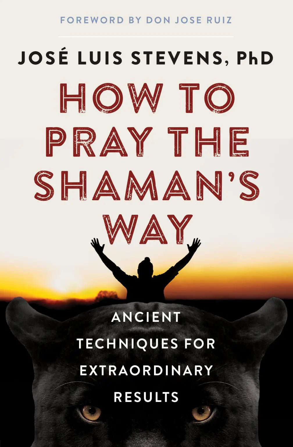 book cover showing a human arms outstreched, rising sun in background