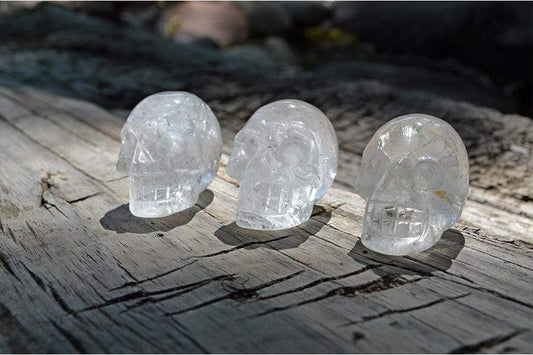 Clear Quartz Skull 1.5 inch