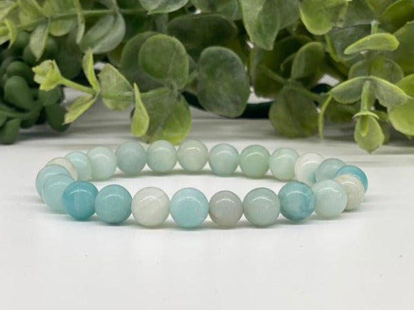 Caribbean Calcite Bracelet Stretchable 8MM beads
