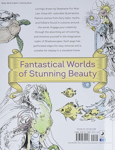 Llewellyn's Shadowscapes Coloring Book