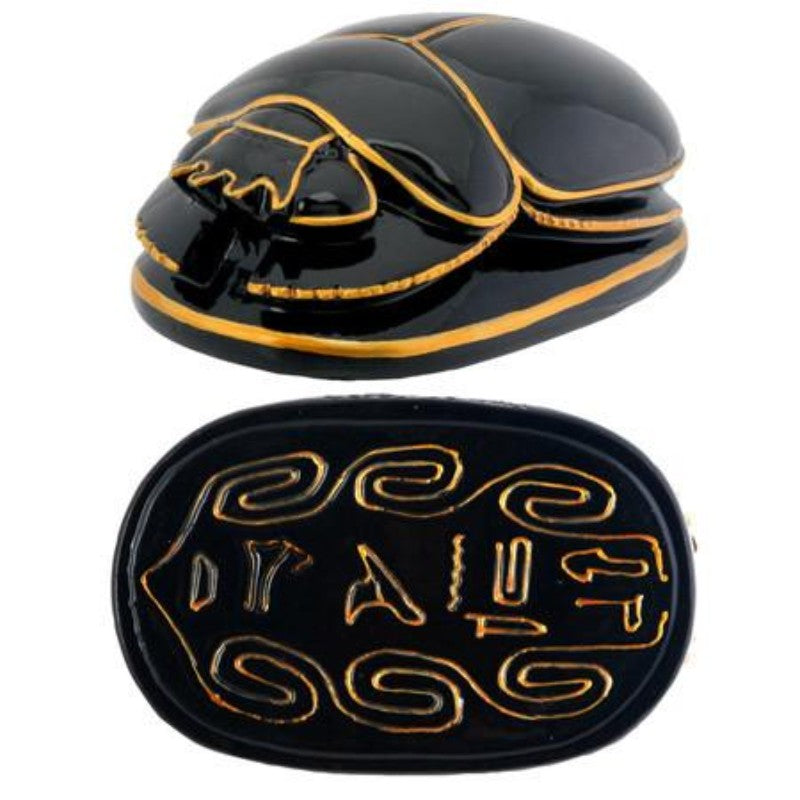 Statue Scarab Black